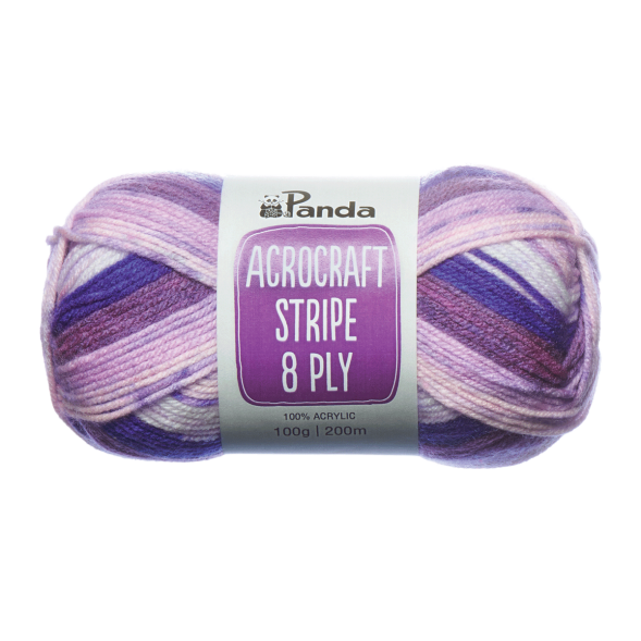 Panda Stripe Acrocraft 8 ply