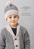 Houndstooth Cardi & Beanie