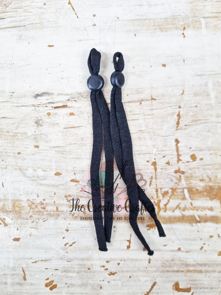 Mask elastic with toggle
