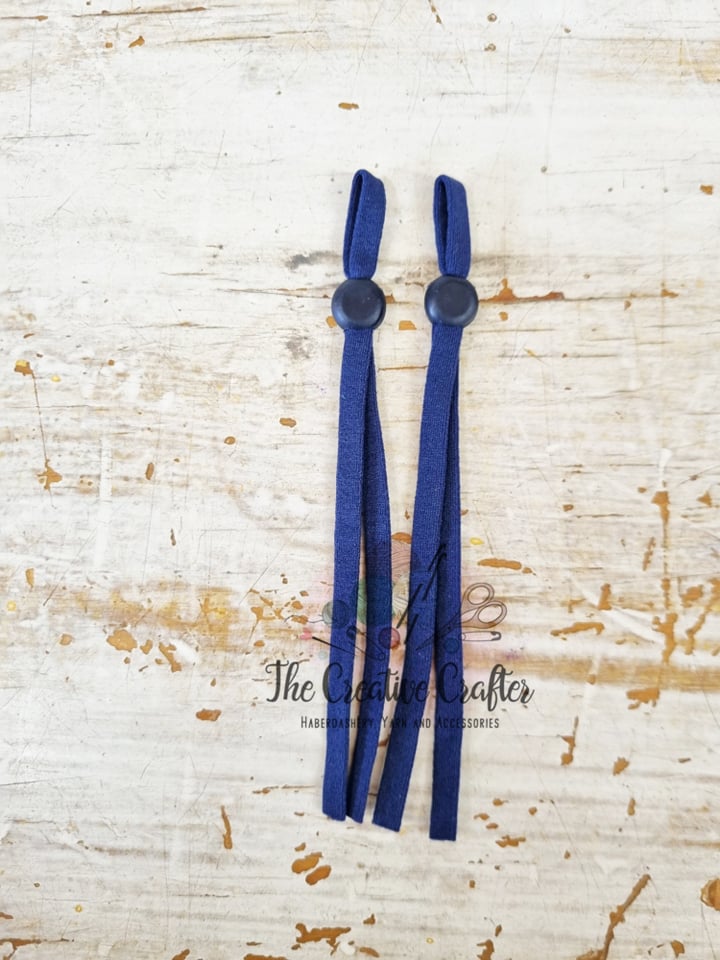 Mask elastic with toggle
