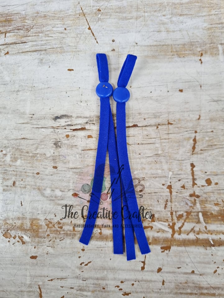 Mask elastic with toggle