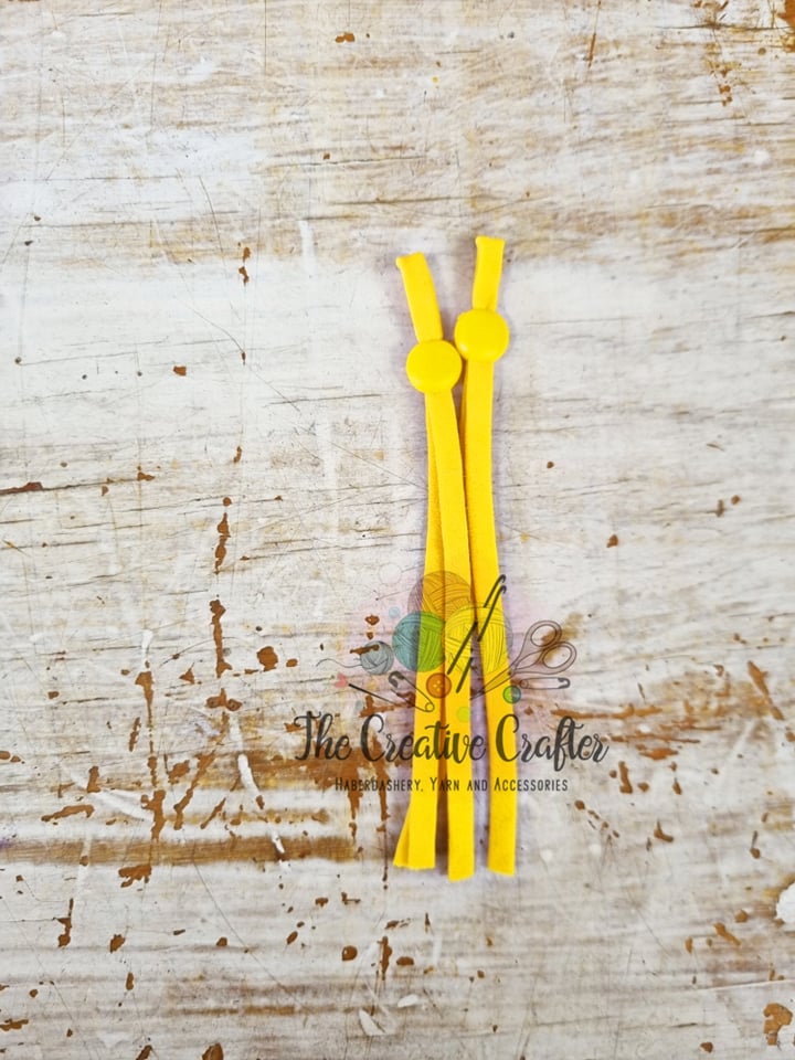 Mask elastic with toggle