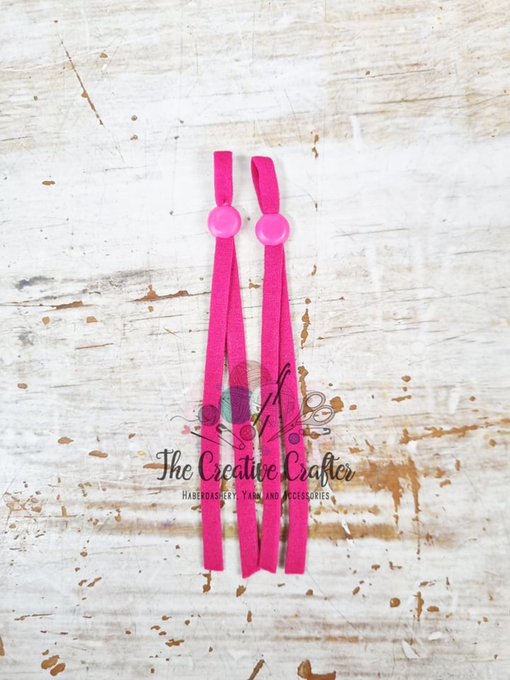 Mask elastic with toggle