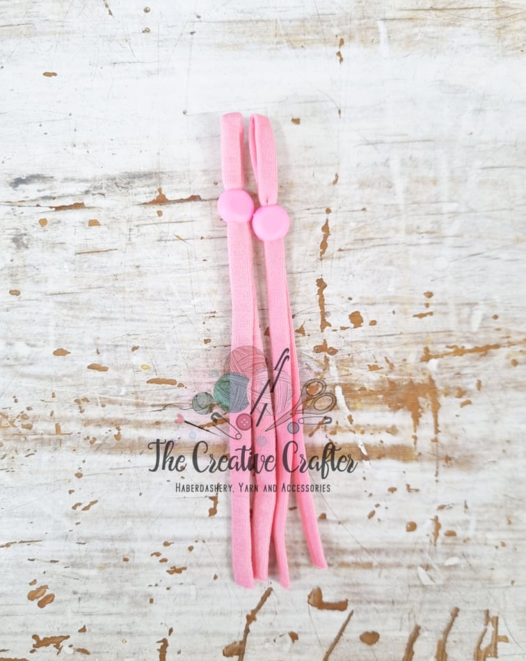 Mask elastic with toggle