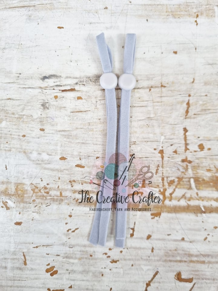 Mask elastic with toggle