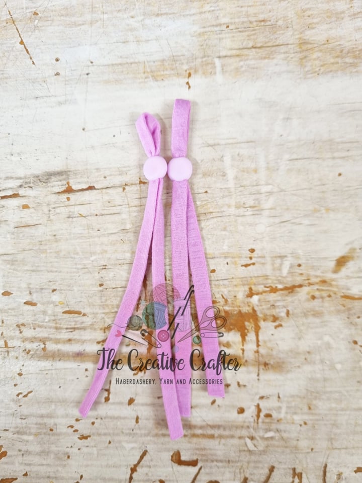 Mask elastic with toggle