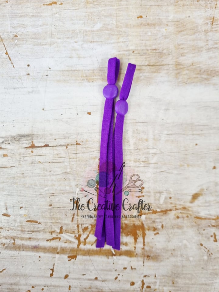 Mask elastic with toggle
