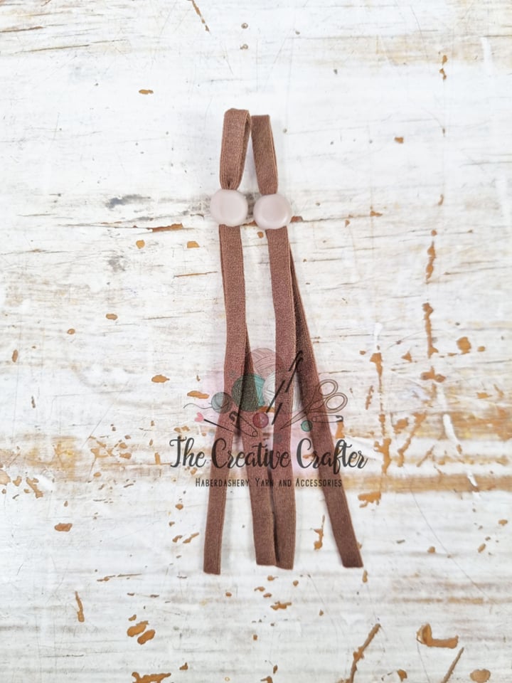 Mask elastic with toggle