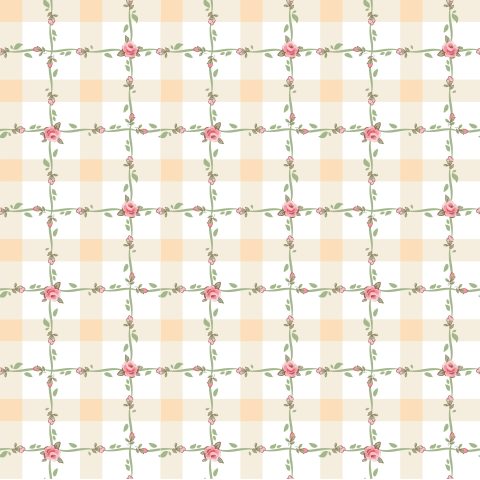 Dots & Posies Poppy Cotton