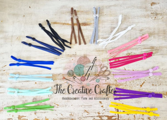 Mask elastic with toggle