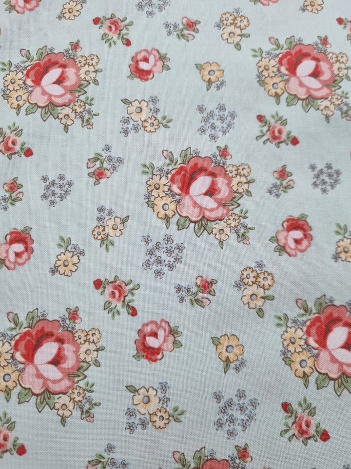 Dots & Posies Poppy Cotton
