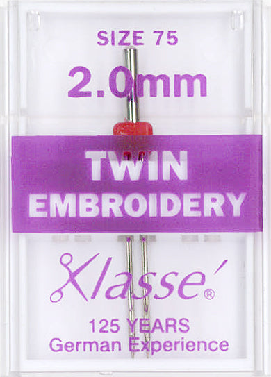 Klasse Twin Embroidery Machine Needles 2mm