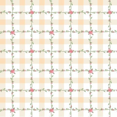 Dots & Posies Poppy Cotton