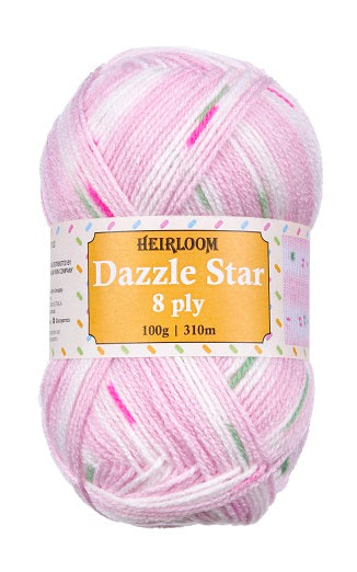 Heirloom Dazzle Star 8ply