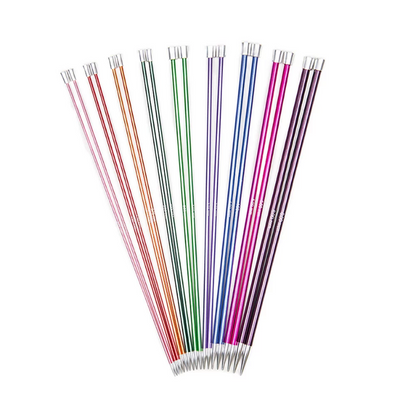 KnitPro Zing Single Pointed Needles 25cm (10")